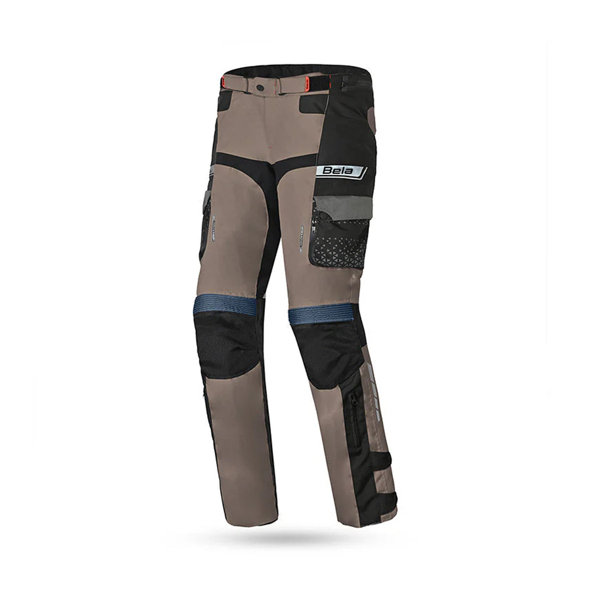 BELA CROSSROAD EXTREME WP PANTALONI UOMO MOTO NAVY MARRONE 