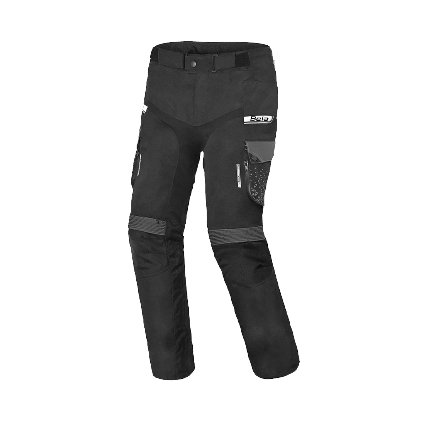 BELA CROSSROAD EXTREME WP PANTALONI UOMO MOTO TESSUTO NERO ANTRACITE 