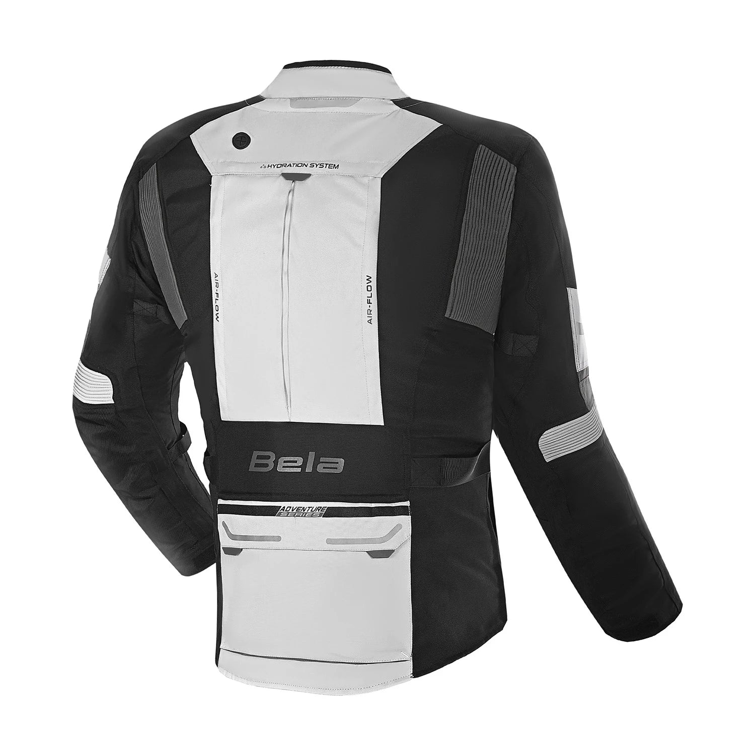 BELA TRANSFORMER 3 IN 1 GIACCA DI MOTO UOMO GHIACCIO GRIGIO NERO 