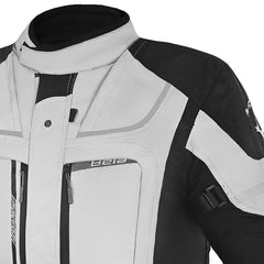 BELA TRANSFORMER 3 IN 1 GIACCA DI MOTO UOMO GHIACCIO GRIGIO NERO 