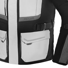 BELA TRANSFORMER 3 IN 1 GIACCA DI MOTO UOMO GHIACCIO GRIGIO NERO 