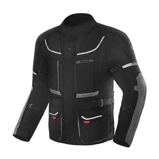 BELA TRANSFORMER 3 IN 1 GIACCA DI MOTO TURISMO ANTRACITE NERO GRIGIO – Yamoto.it
