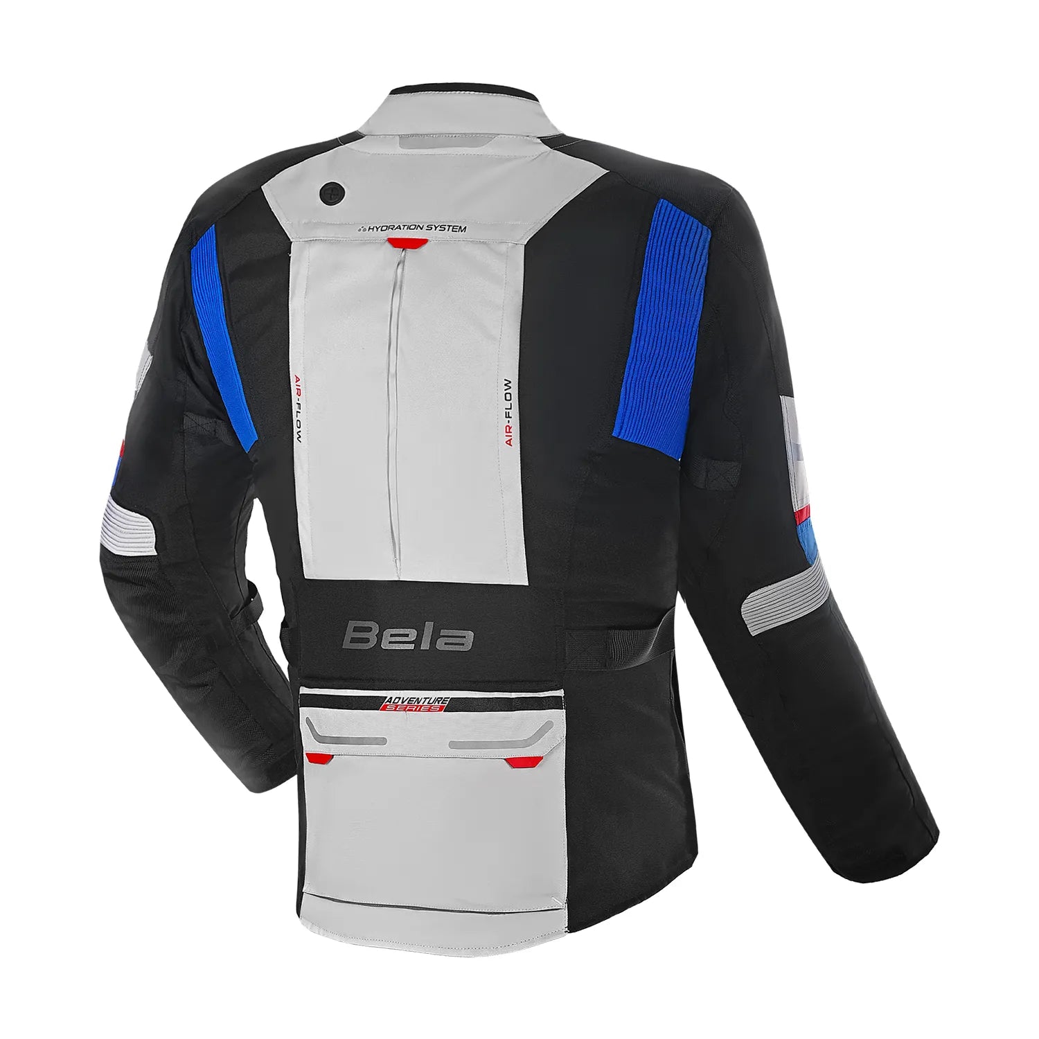 BELA TRANSFORMER GIACCA DI MOTO TURISMO GRIGIO NERO BLU 