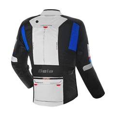 BELA TRANSFORMER GIACCA DI MOTO TURISMO GRIGIO NERO BLU 