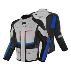 BELA TRANSFORMER GIACCA DI MOTO TURISMO GRIGIO NERO BLU 