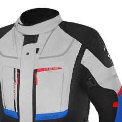 BELA TRANSFORMER GIACCA DI MOTO TURISMO GRIGIO NERO BLU 