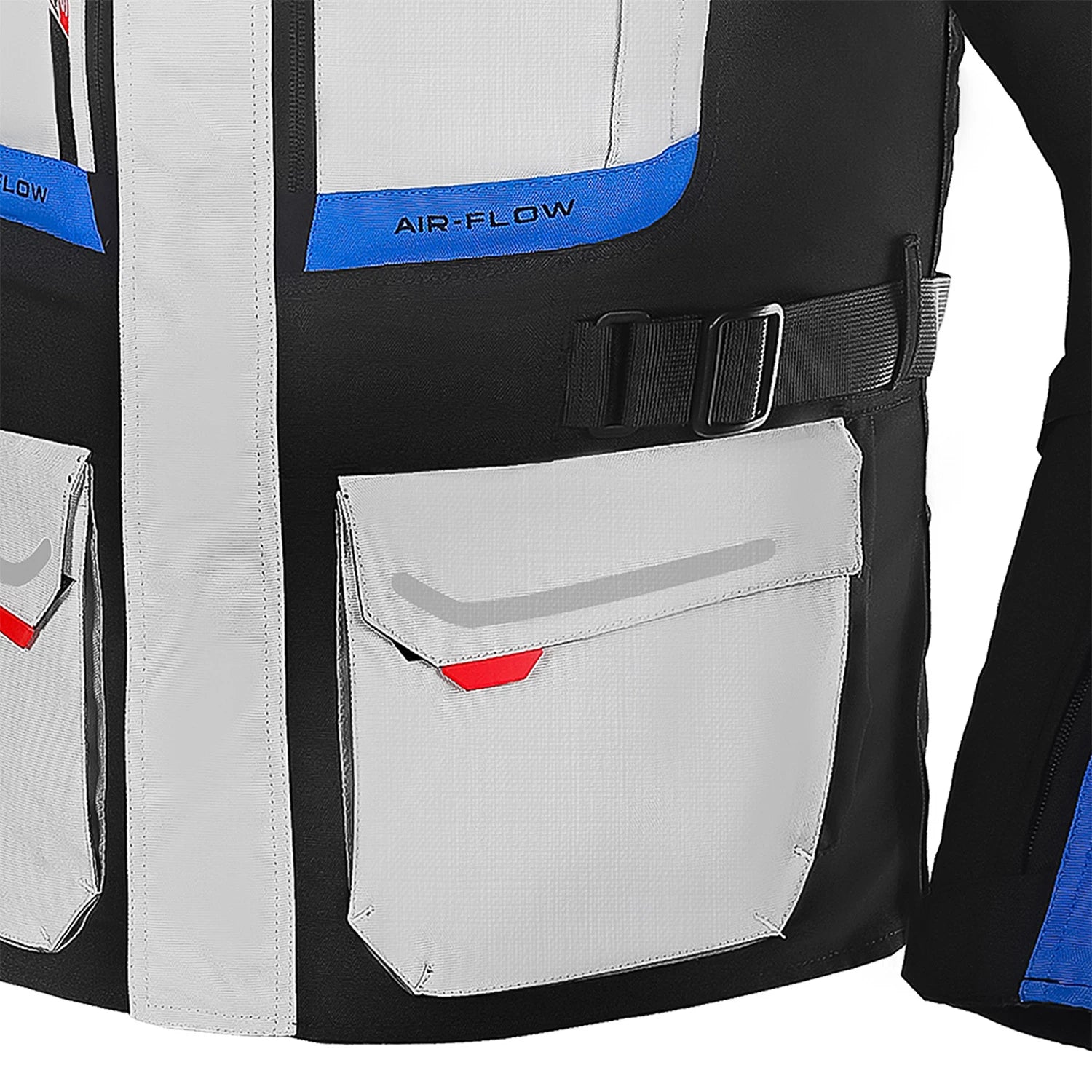 BELA TRANSFORMER GIACCA DI MOTO TURISMO GRIGIO NERO BLU 