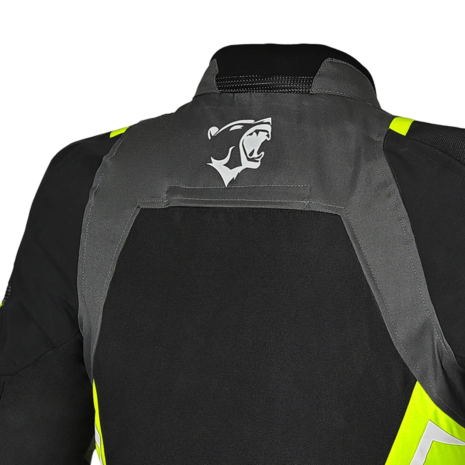 BELA CORDANIEL GIACCA DI MOTO NERO GRIGIO BUIO GIALLO FLUOR 