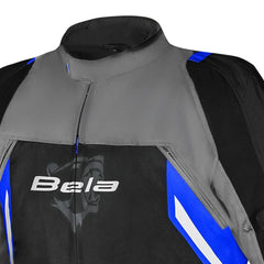 BELA CORDANIEL GIACCA DI MOTO UOMO NERO GRIGIO BLU 
