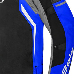 BELA CORDANIEL GIACCA DI MOTO UOMO NERO GRIGIO BLU 