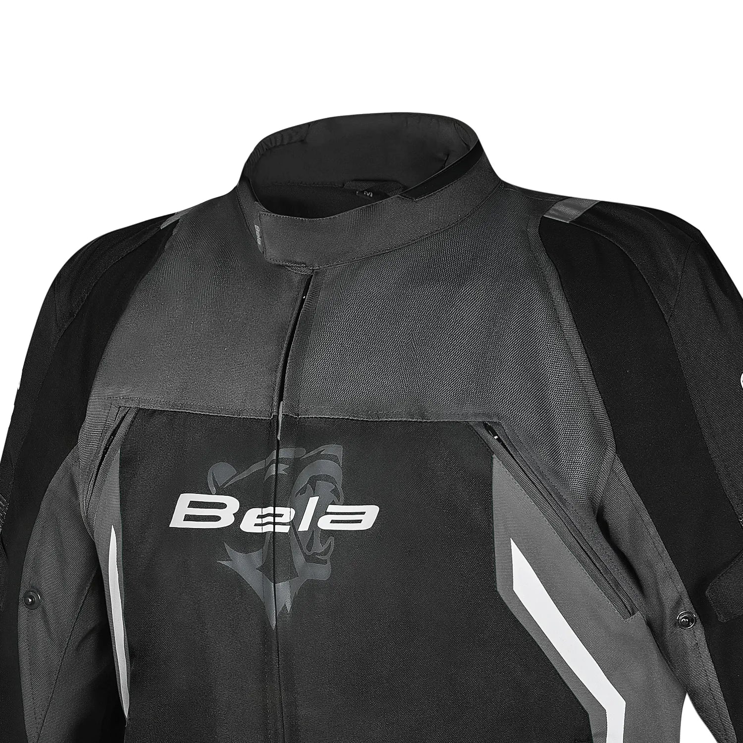 BELA CORDANIEL GIACCA DI MOTO UOMO NERO GRIGIO SCURO 