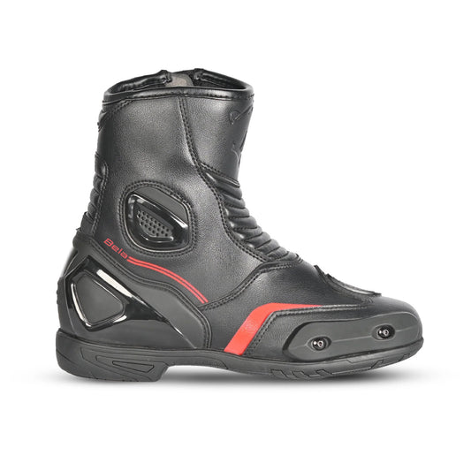 BELA FASTER 2.0 RACING MOTOCICLO STIVALI NERO ROSSO – Yamoto.it