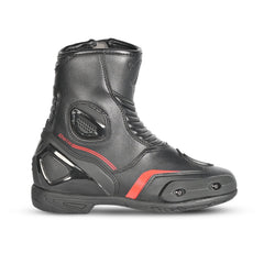 BELA FASTER 2.0 RACING MOTOCICLO STIVALI NERO ROSSO 