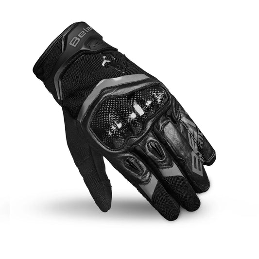 Bela Daring Men's Black Fabric Gloves  – Yamoto.it