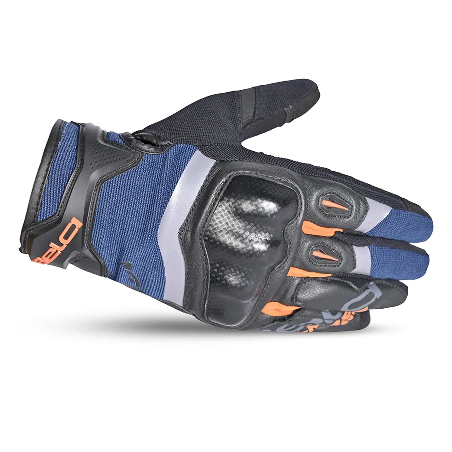 BELA GUANTI IN TESSUTO DARING MAN BLU/ARANCIONE 