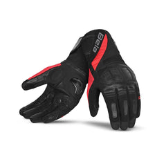 BELA GUANTI PIEL HIGHWAY WINTER WP NERO/ROSSO 