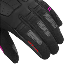 BELA HIGHWAY GUANTI DI MOTO DONNA NERO ROSA 