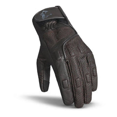 BELA APOLO GUANTES DE MOTO PIEL MARRÓN 