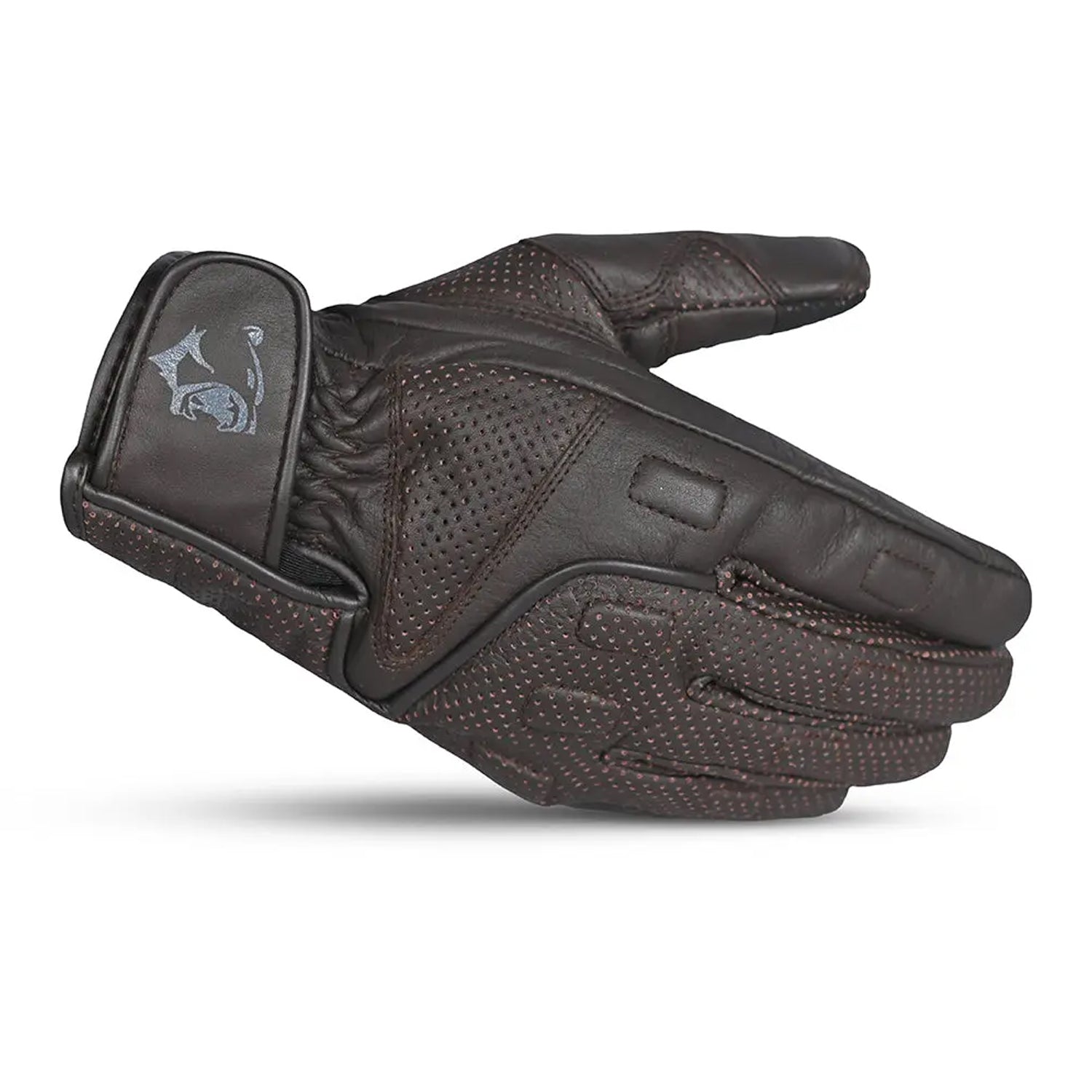BELA APOLO GUANTES DE MOTO PIEL MARRÓN 