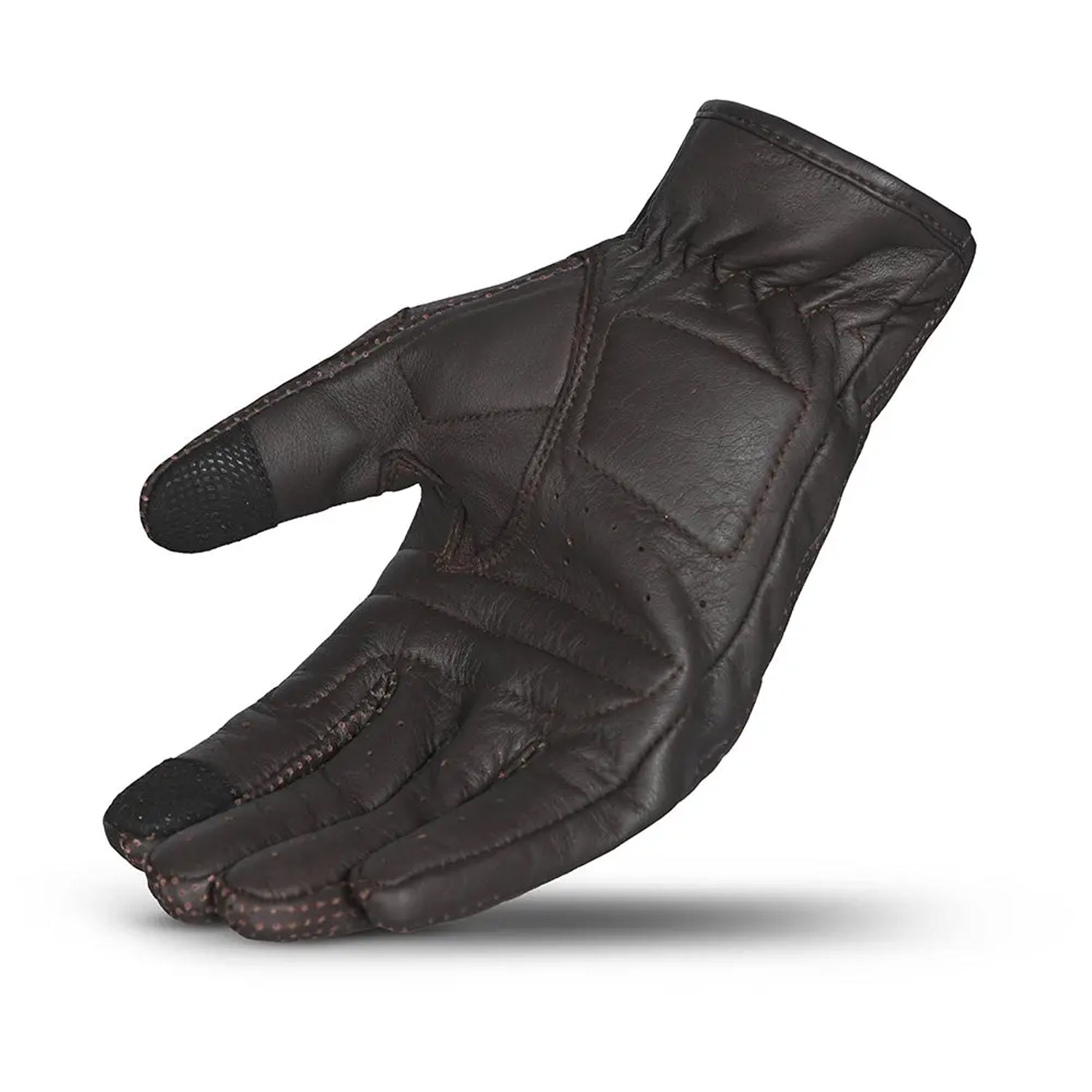BELA APOLO GUANTES DE MOTO PIEL MARRÓN 