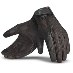 BELA APOLO GUANTES DE MOTO PIEL MARRÓN 