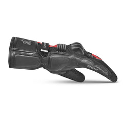 BELA Guante Piel Ice Winter Lady WP Negro/Rojo 