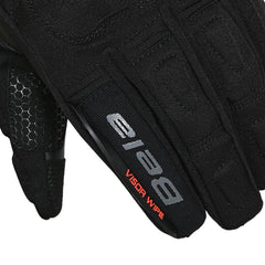 BELA STORM WP GUANTI DI MOTO INVERNO NERO 