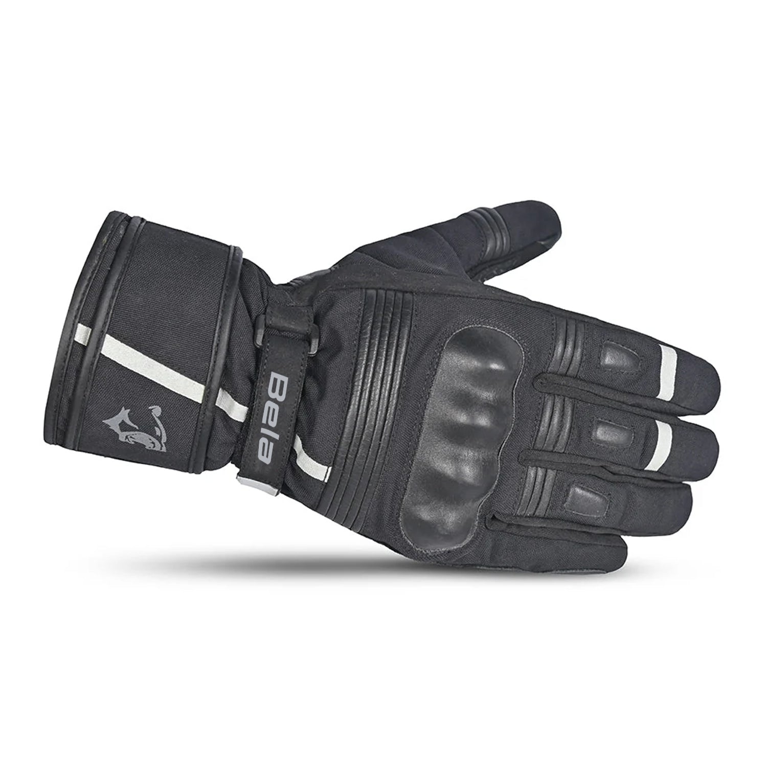 BELA ICE WINTER WP GUANTI MOTO NERO/GRIGIO 