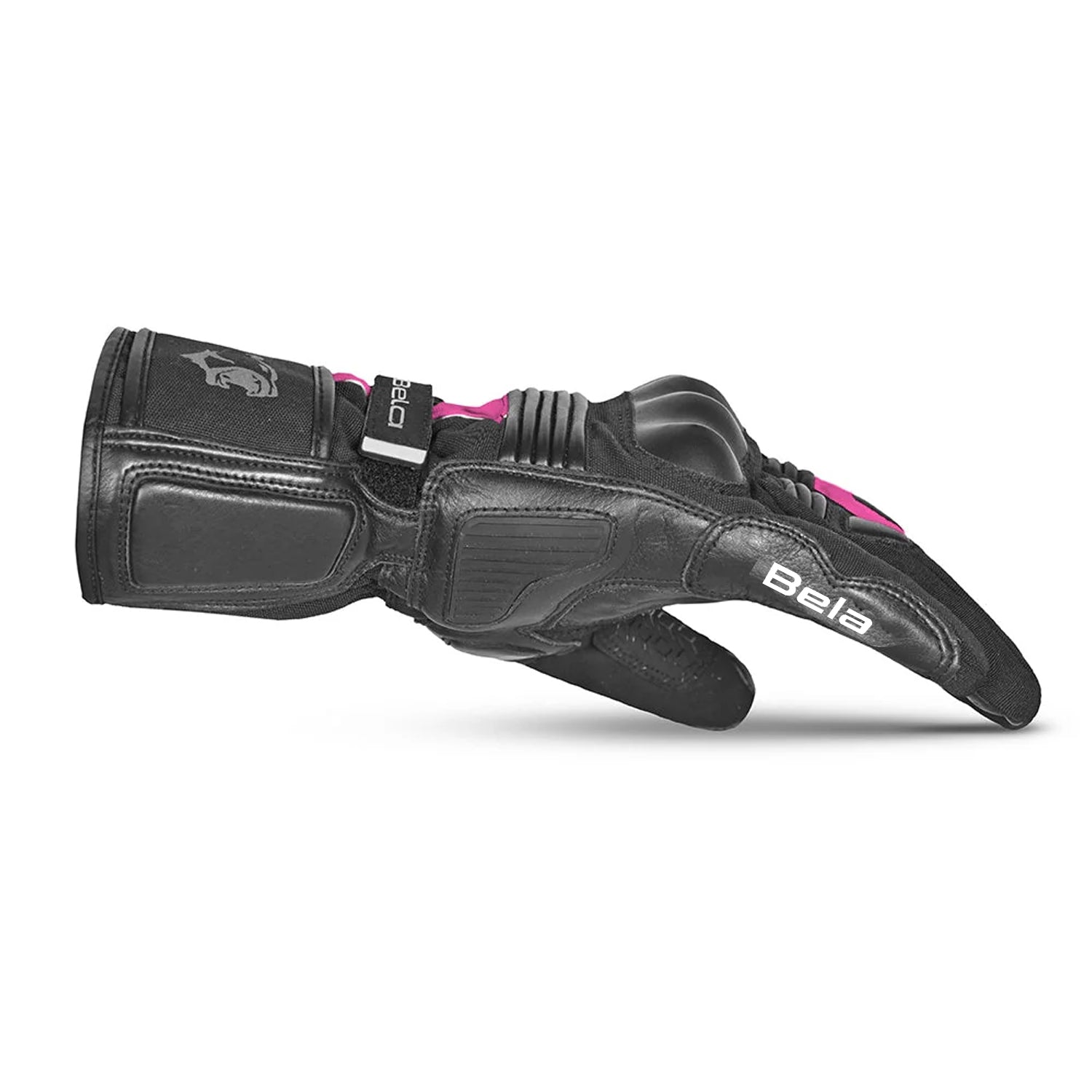 BELA ICE WINTER WP GUANTI DONNA MOTO NERO ROSA 