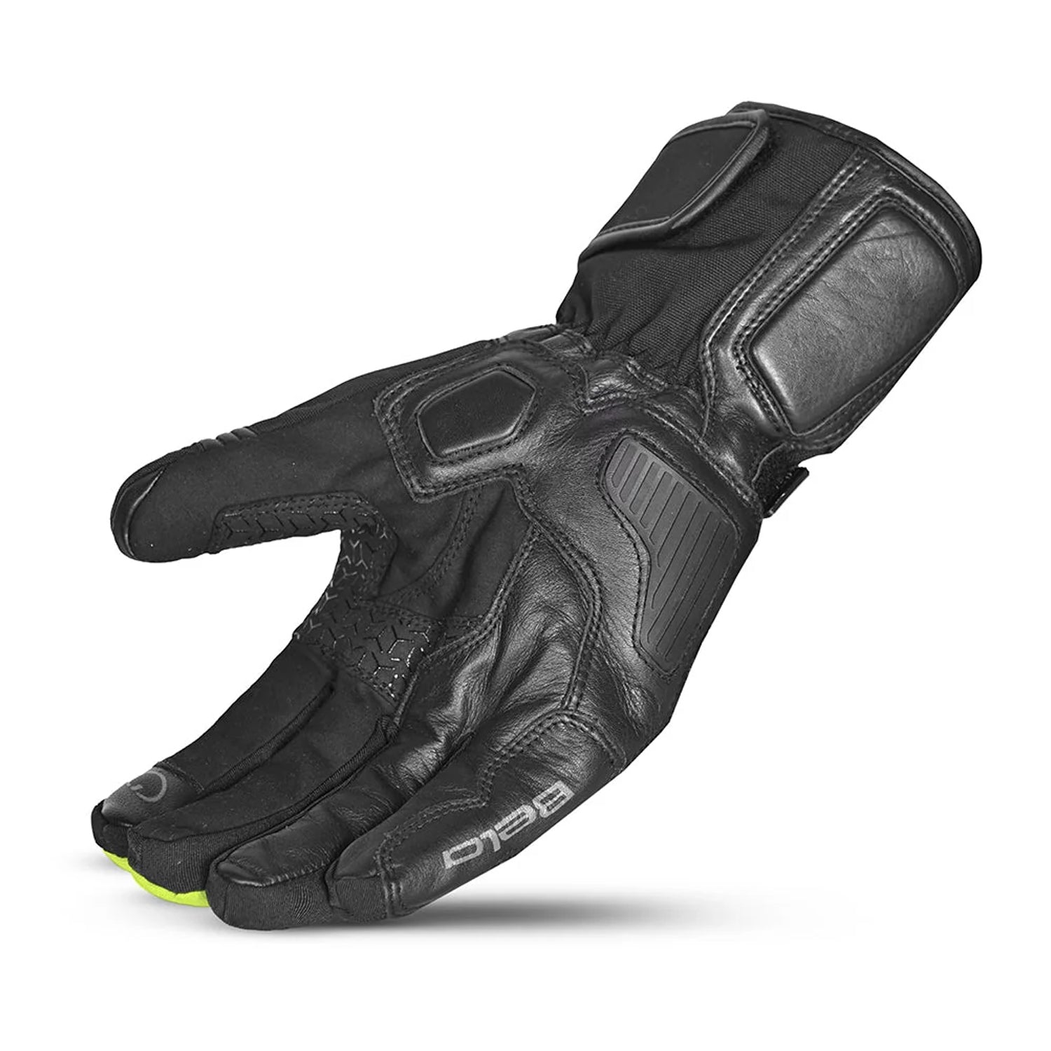 BELA ICE WINTER WP GUANTI MOTO NERO/GIALLO FLUOR 