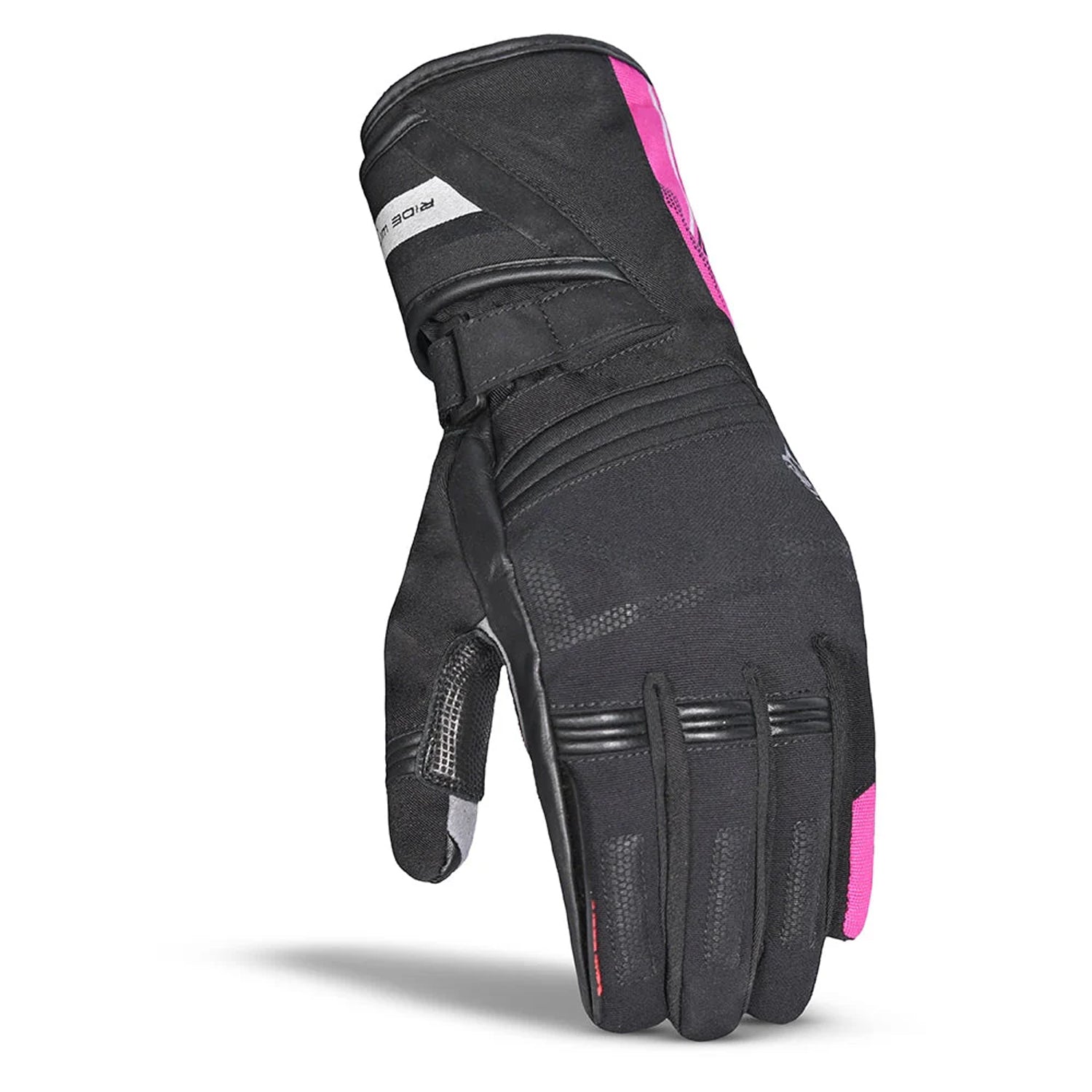 BELA IGLO GUANTI DONNA INVERNALI NERO ROSA 