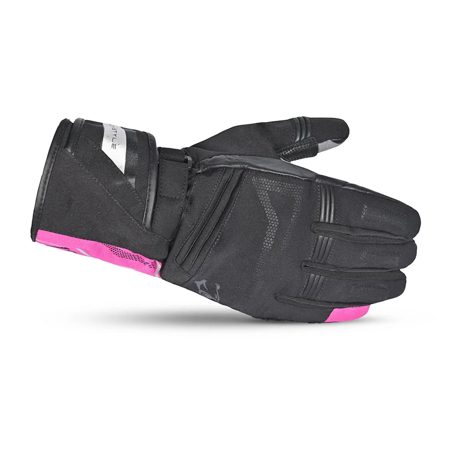 BELA IGLO GUANTI DONNA INVERNALI NERO ROSA 