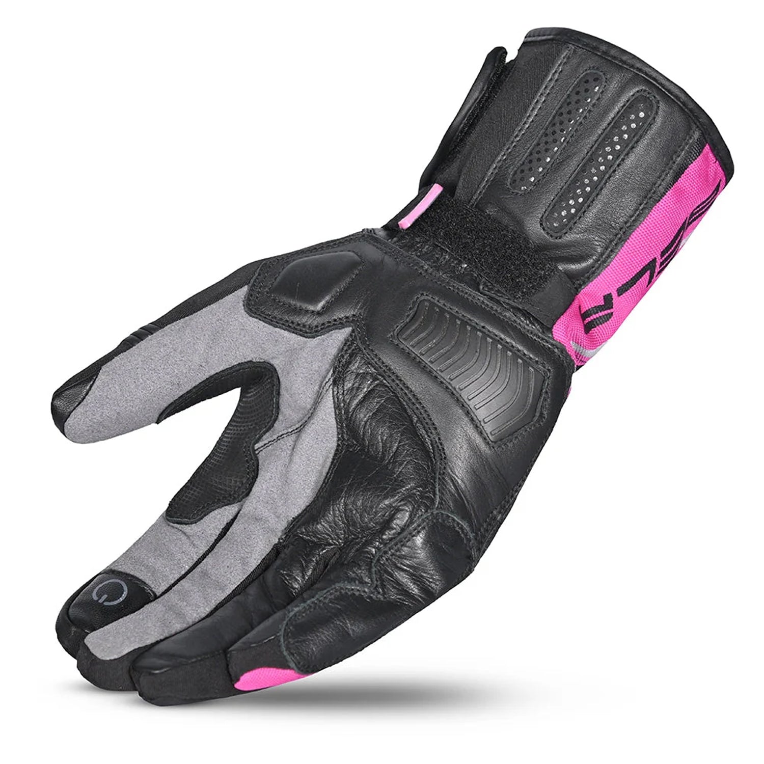 BELA IGLO GUANTI DONNA INVERNALI NERO ROSA 