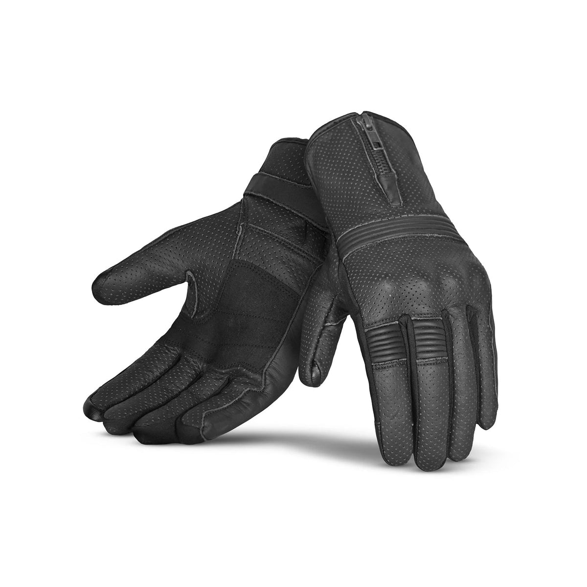 BELA IMPACT GUANTES DE MOTO DE MUJER PIEL NEGRO 