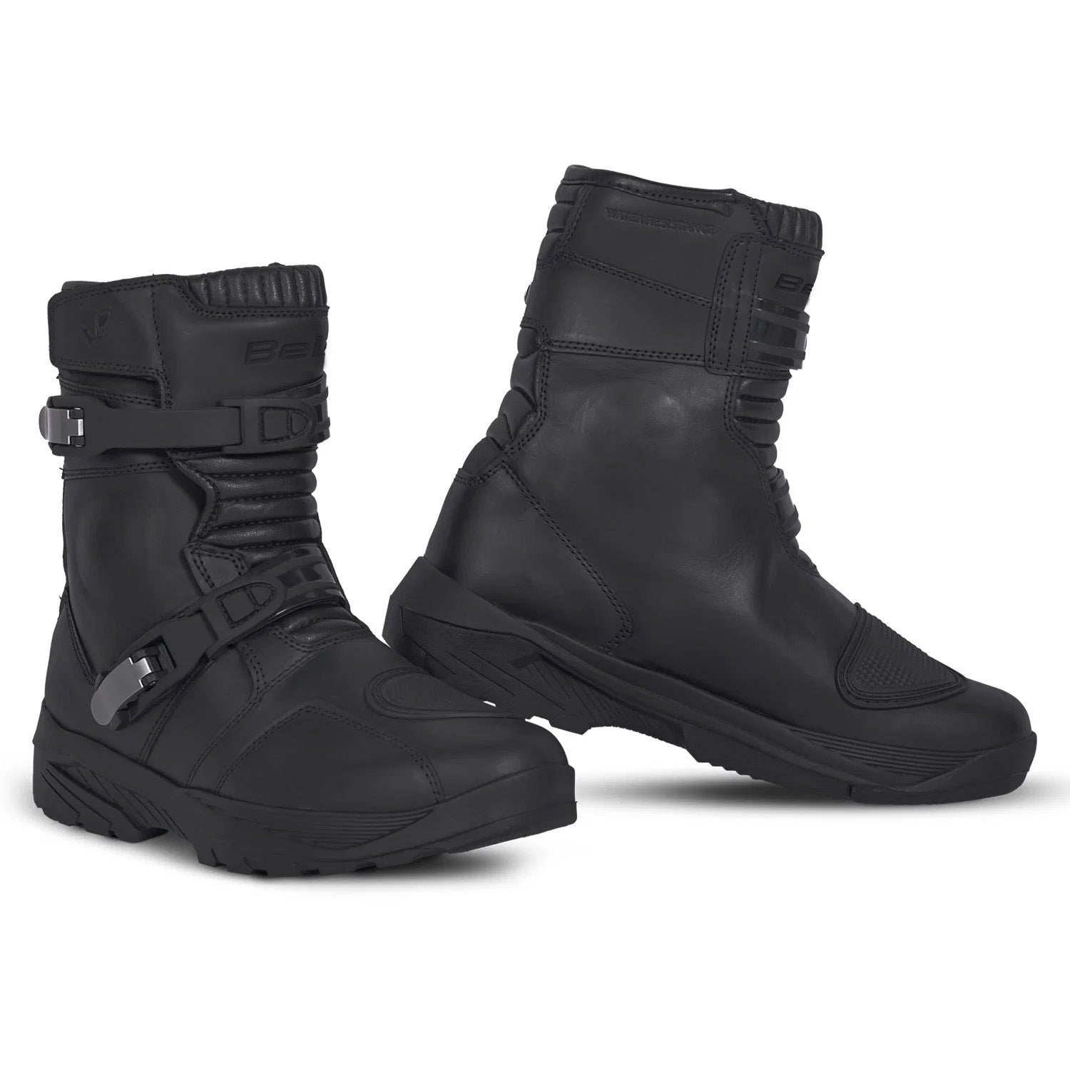 BELA JUNIOR STIVALI CORTI IN PELLE NERO 