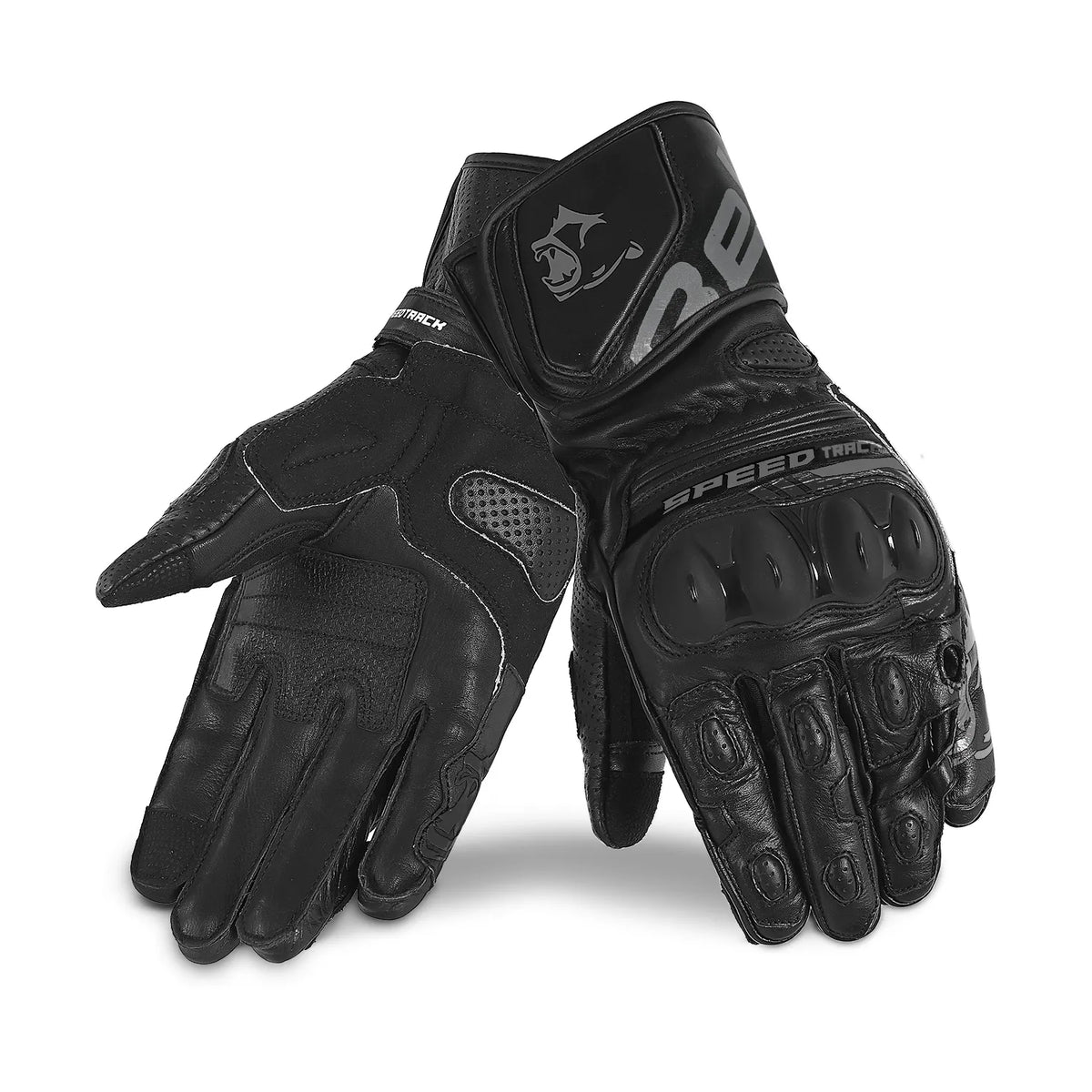 BELA LEMOX GUANTI DI MOTO CORSA UOMO NERO 