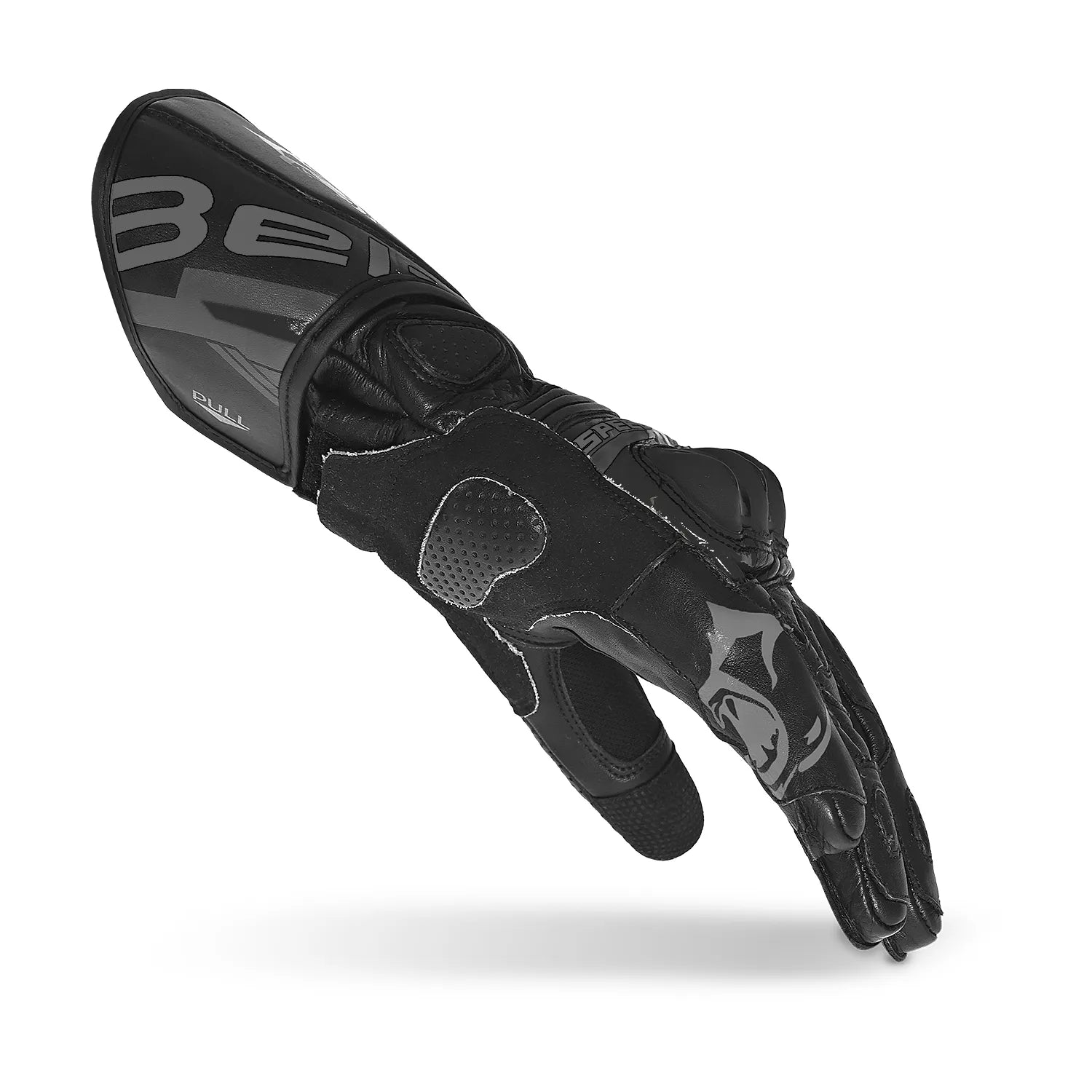 BELA LEMOX GUANTI DI MOTO CORSA UOMO NERO 
