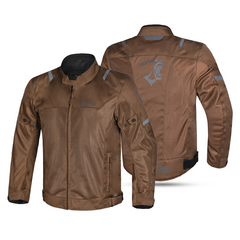 BELA MESH PRO GIACCA UOMO MOTO IN TESSUTO MARRONE 