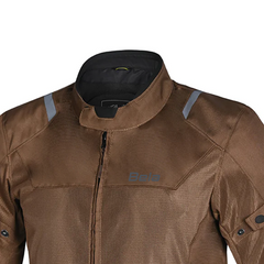 BELA MESH PRO GIACCA UOMO MOTO IN TESSUTO MARRONE 