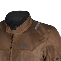 BELA MESH PRO GIACCA UOMO MOTO IN TESSUTO MARRONE 