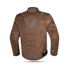 BELA MESH PRO GIACCA UOMO MOTO IN TESSUTO MARRONE 