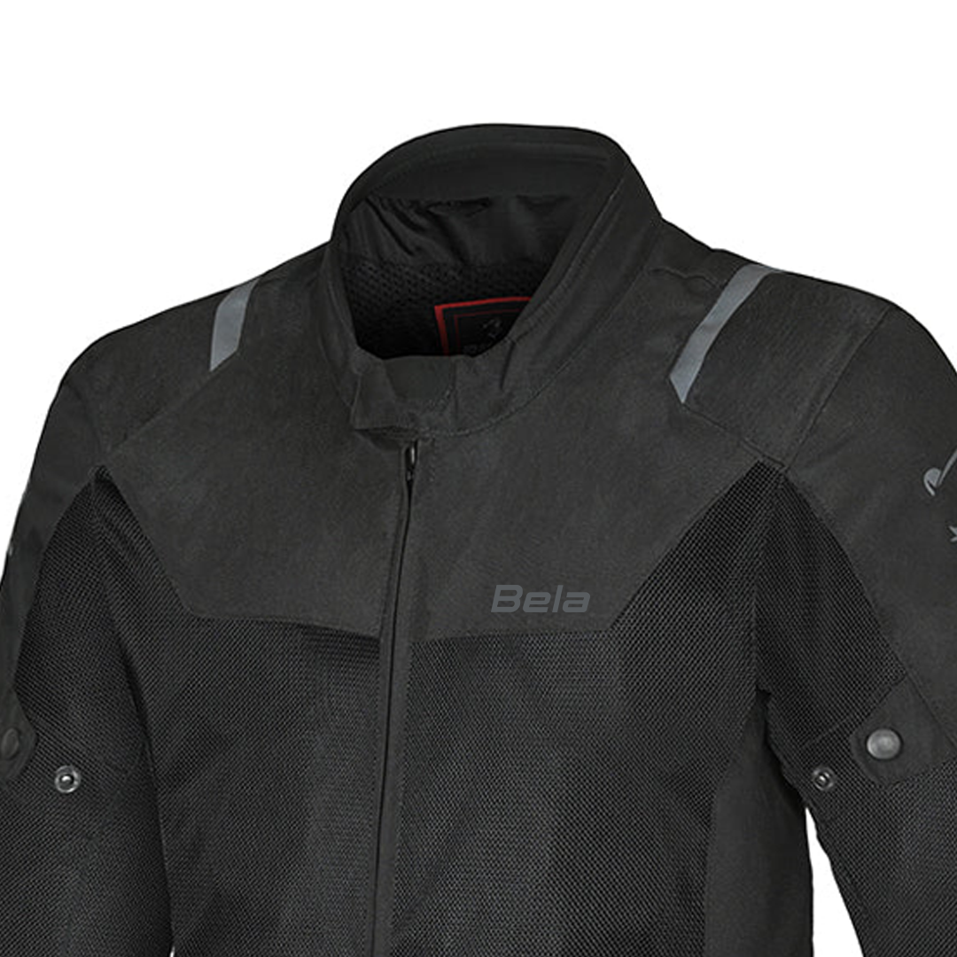 BELA MESH PRO GIACCA UOMO MOTO IN TESSUTO TRAFORATO ESTIVA NERO 