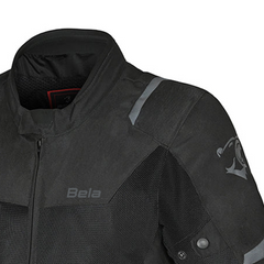 BELA MESH PRO GIACCA UOMO MOTO IN TESSUTO TRAFORATO ESTIVA NERO 