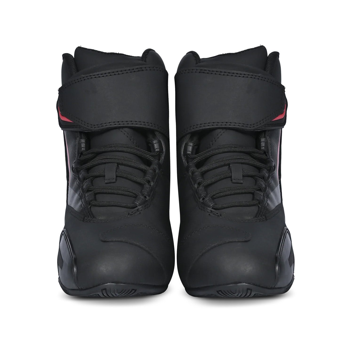 BELA MISSION WP STIVALI MOTO UOMO NERO ROSSO 