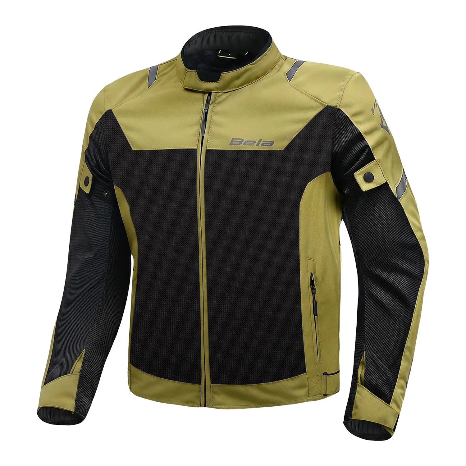 BELA MESH PRO 2.0 GIACCA DI MOTO UOMO MARRONE OLIVA NERO 