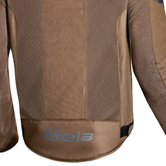 BELA MESH PRO GIACCA UOMO MOTO IN TESSUTO MARRONE 