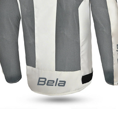BELA MESH PRO GIACCA UOMO MOTO IN TESSUTO TRAFORATO ESTIVA GHIACCIO/GRIGIO 