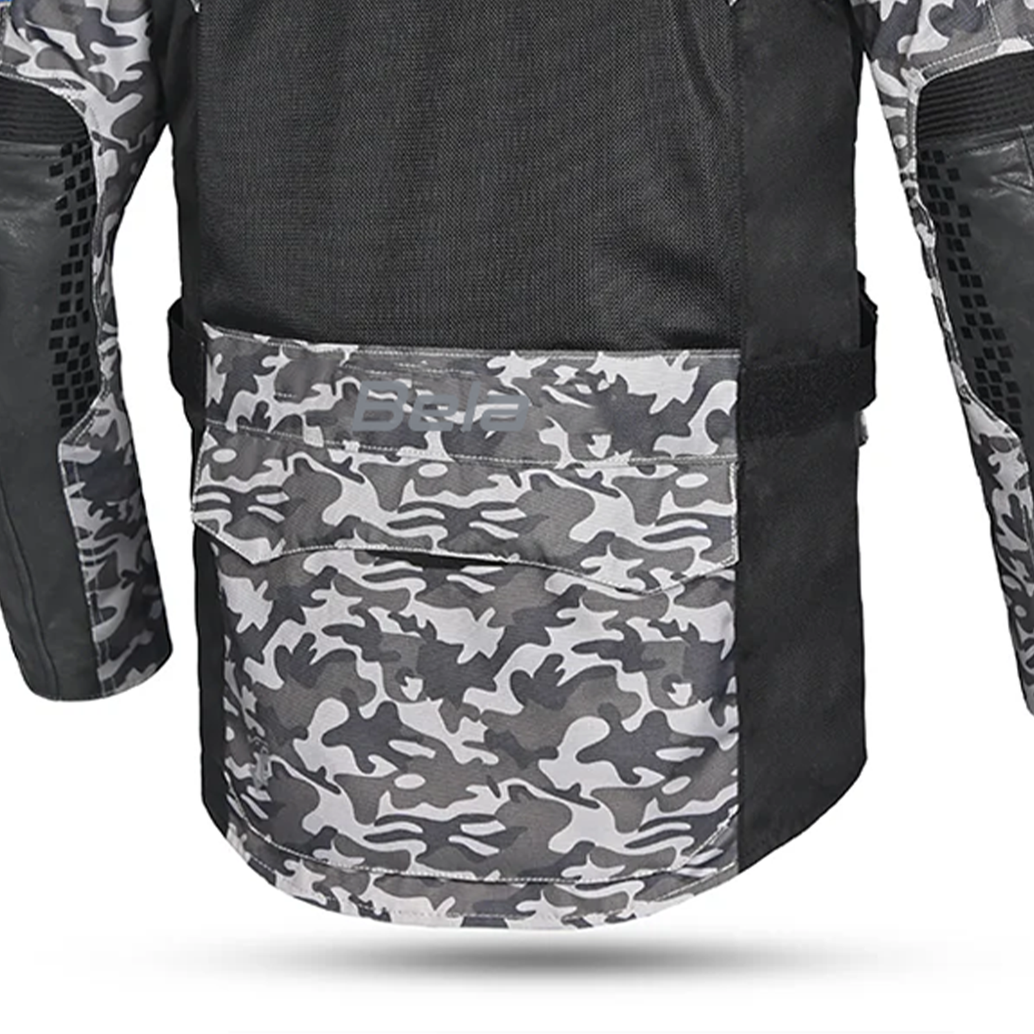 BELA ONSAKER GIACCA TRE STRATI TOURING UOMO NERO BLU CAMO 