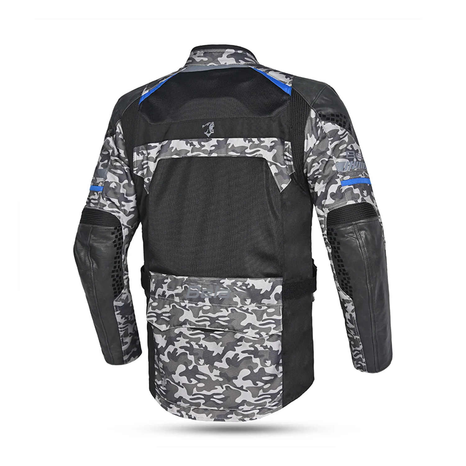 BELA ONSAKER GIACCA TRE STRATI TOURING UOMO NERO BLU CAMO 