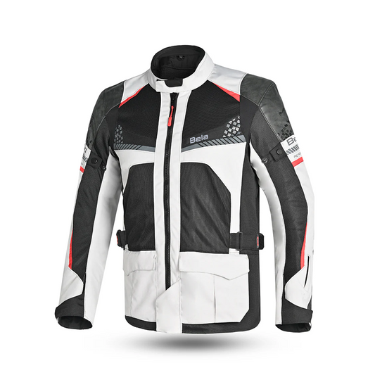 BELA ONSAKER GIACCA TRE STRATI TOURING UOMO GRIGIO NERO – Yamoto.it